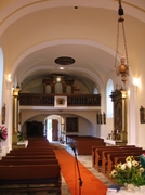 Divácký kostel - interiér