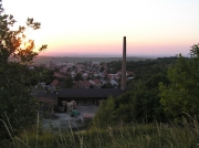 Pohled na obec z Domanin